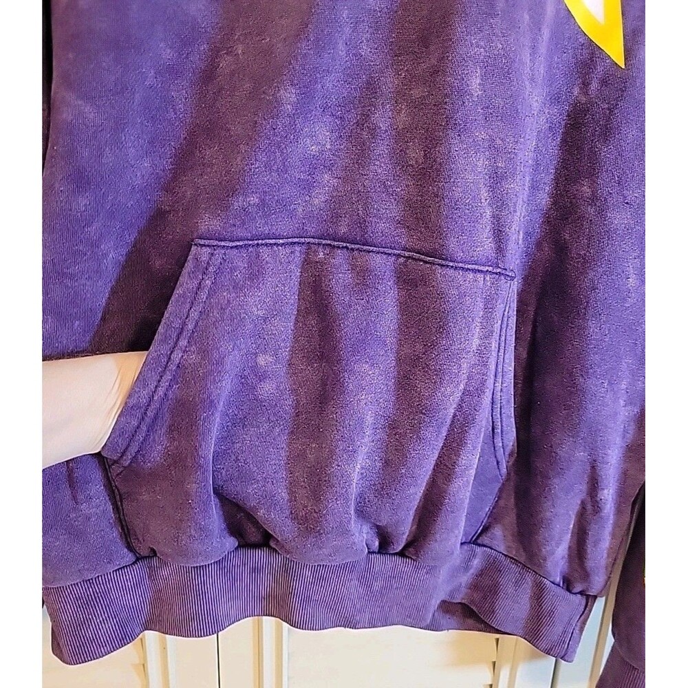Rugrats Distressed Purple Hoodie Graphic 90’s Unisex Nickelodeon Size Medium - Picture 5 of 10